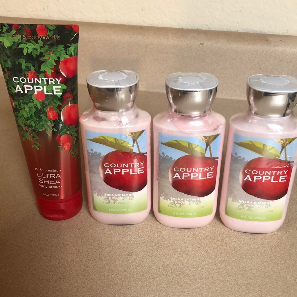 Bath and Body Works Country Apple, Pearberry.